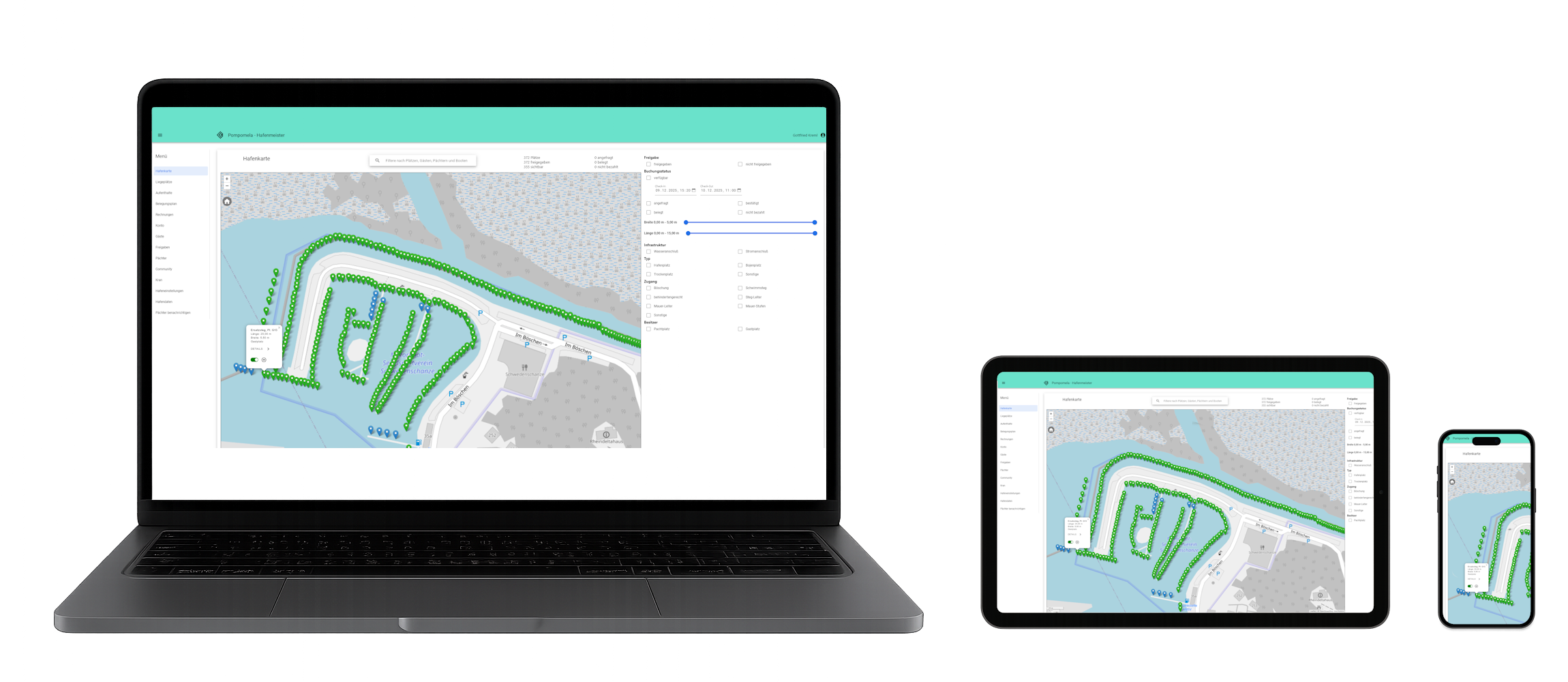 Operatives Hafenmanagement und Verwaltung im Backoffice aus einem Guss!
