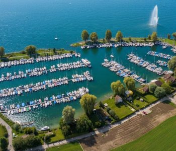 Bootshafen Kreuzlingen von oben
